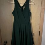Lulus Green  Skater Dress Photo 0
