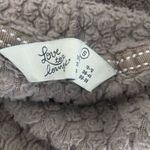 Love to Lounge Women’s Cozy Zip Up Hoodie Size S Textured Oversized Loungewear Photo 3