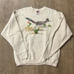 Fruit of the Loom Vintage Roadrunner Cactus Desert Molly Eckler Sweatshirt Pullover Double Size XL Photo 0