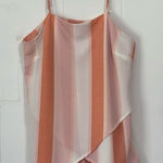 Style Rack ‎ Orange Pink Flowy Romper Size Medium Photo 0