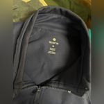 Apana Jacket Athletic Yoga Full Zip Performance Thumb Holes Plum Gray Sz Medium Photo 5