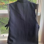 SheIn Black Sleeveless Blazer With Tie Sides Photo 1