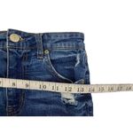 Aero Women's Super High Rise Midi Shorts Blue Size 6 Photo 5