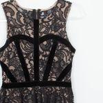 Fire Los Angeles Womens Sleeveless Lace Velvet Mini Dress Size S Goth Witchy Photo 1