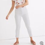 Madewell  Stovepipe Jeans in Pure White‎ Photo 2