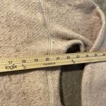 ZARA  Trafaluc Shirt Womens Small Sweater Beige Fuzzy Soft Basic Minimalist Modes Photo 4