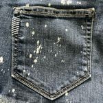 Paige  Denim Corrosion Cut Off Jean Shorts Size 25 Bleach Splatter Low Rise Photo 4