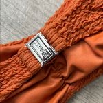 Rust Orange Textured Bikini Top Photo 1