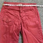 prAna  Cargo Bermuda Shorts Low Rise Womens Size 6 Coral Hiking Outdoor Colorful Photo 1