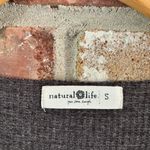 Natural Life  Gray Floral Waffle Knit Maxi Dress, S Photo 3