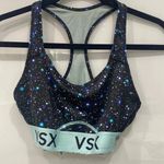Victoria's Secret Victoria Secret Women's PINK VSX Blue Space Print Sports Bra Workout M Photo 0