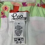 Lilly Pulitzer Vintage White Label Demi Dress Bonjour Palm Green Butterfly Print Photo 8