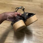 ZARA brown platform sandals Photo 10