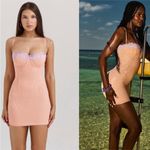 House Of CB  Size S  A-C‎  'Harper' Sorbet Lace Trimmed Mini Dress NWOT Size S Photo 9