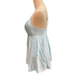 Venus  Fit And Flare Swim Dress Size 8 Ice Blue Knotted V Front Modest Swimming‎ Photo 3