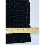 Lulus Black Velvet Rhinestone Embellished Sweetheart Neckline Cami Top Size S Photo 4