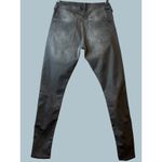 H&M Gray Wash Distressed Skinny Denim Jeans Grunge Casual Pants Size 27W 30" # Photo 1