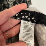 French Connection  Black White Diamond Geometric Snake Snakeskin ish Sheath Dress Photo 8