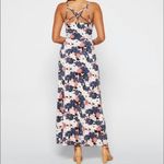 Market & Spruce  Alisha Knit Floral Strappy Back Maxi Dress Stitch Fix NWT XS Photo 1