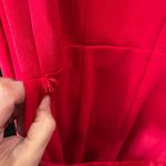 Adrianna Papell Elegant Red Belted pant suit. Great condition. Photo 9