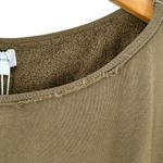 Lovers + Friends NWT Madison Sweatshirt Dress in Army Green Size Small Revolve Photo 5