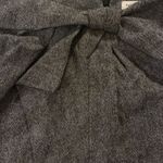 Banana Republic  Skirt Wool Pencil Gray Tweed Lined Draped Bow Slit 4 Photo 1