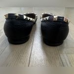 Valentino Garavani Rockstud Ballet Pointed Toe Flats Black Grained Leather US 7 Photo 9