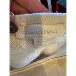 Love Shack Fancy  Sweatshirt Women Small Beige Melanie‎ Ruffle Detail Cropped Boho Photo 7