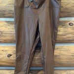 A New Day  Women's High-Waisted Faux Leather Ankle Leggings XXL Photo 1