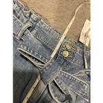 American Eagle 16 33W Denim Mom Shorts Belt New Photo 7