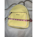 Nine West Women's Yellow Dome Backpack with Adjustable Straps Photo 3