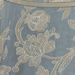 Harold's Strapless Party Dress Bridesmaid Brocade Blue Taupe Size 2 Photo 3