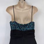 Hailey Logan Vintage Y2K Winter Formal Dress Juniors 11/12 Black Blue Sequin Photo 5
