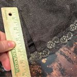 Victoria's Secret 90s Y2K Vintage Glitter Black Gold Mini Lace Trim Slip Dress L Photo 4