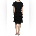 SL Fashions Women’s 113217 Short Mother of the Bride Dress Black Sz 6 Photo 3