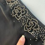 Alex Evenings Vtg Y2K Beaded Dress Sz 10 Whimsigoth Flapper Formal Sheer Hanky Photo 7