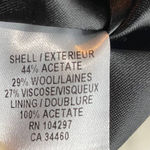 Milly Shift Dress Black Jacquard Textured Geometric Pattern Mod Cutout Womens 10 Photo 9