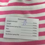 Talbots Petite Women's Square Neck Pink/White Striped Sz SP Photo 8