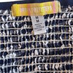 Urban Outfitters  Valentina Navy & Gingham Print Bustier w/ Tie Straps Size M Photo 3