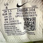 Nike  Air Max White and Neon Sneakers Photo 15