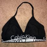 Calvin Klein Black halter bralette  Photo 0