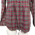Vineyard Vines  Women’s Size 12 Plaid Button Front Blouse with Cashmere Photo 2