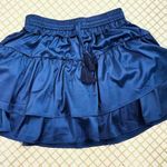 The Pants Store Navy Blue Tie Up Skort Photo 0