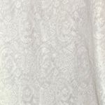 Ann Taylor LOFT Floral Laced Long Sleeve Top Stretch Small Ivory White #4258 Photo 8