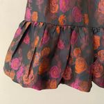 B. Right Navy Blue Pink Metallic Puff Sleeve Mini Party Dress Women's size Small Photo 5