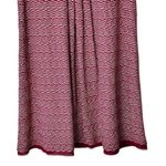 Anthropologie  Maeve Dora Large Shirt Dress Red Textured Lined Photo 5