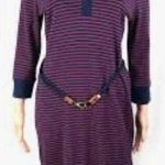 Ralph Lauren Lauren Nautical Belted Dress summer classic preppy striped designer Photo 0