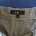 Lulu’s women gray wide leg dress pants Tan Size L Photo 1