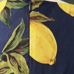 Lemon print dress Blue Photo 4