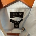 J.Crew Garçon Classic Shirt Jewel Buttons Poplin Organic Cotton Blue NWT $148 Photo 3